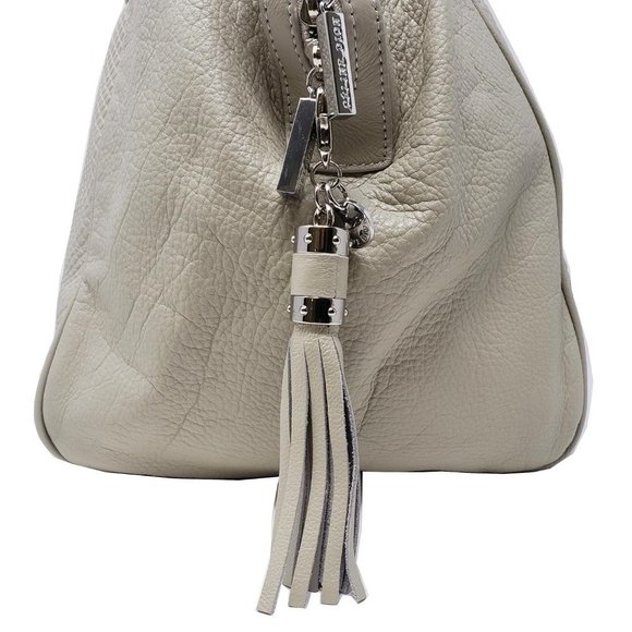 Celine Dion Elegy Snake Embossed Leather Satchel - Picture 5 of 7